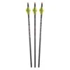 Excalibur Crossbow Quill 16.5″ Illuminated Red Carbon Arrows 3 Pack For Use On Micro Crossbows 22QV16IL-3