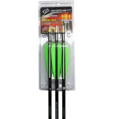 Lumenok Barnett Bloodsport Headhunter Arrow Lighted Crescent Nock Orange Crossbow Bolt 22″ 3 Pack BNECC223